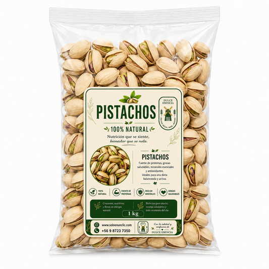 Pistachos sin sal