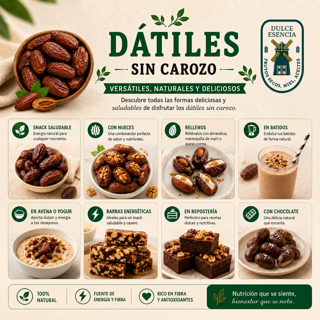 Dátiles s/carozo