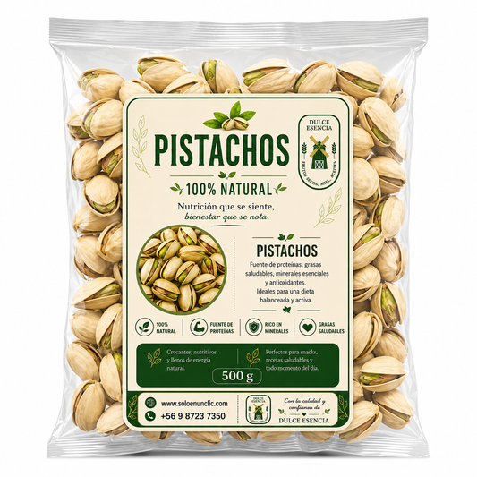Pistachos sin sal